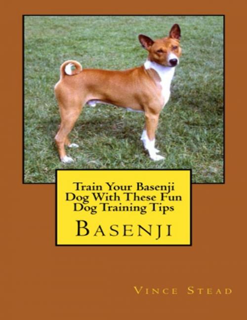 Cover of the book Basenji: Train Your Basenji Dog With These Fun Dog Training Tips by Vince Stead, Lulu.com