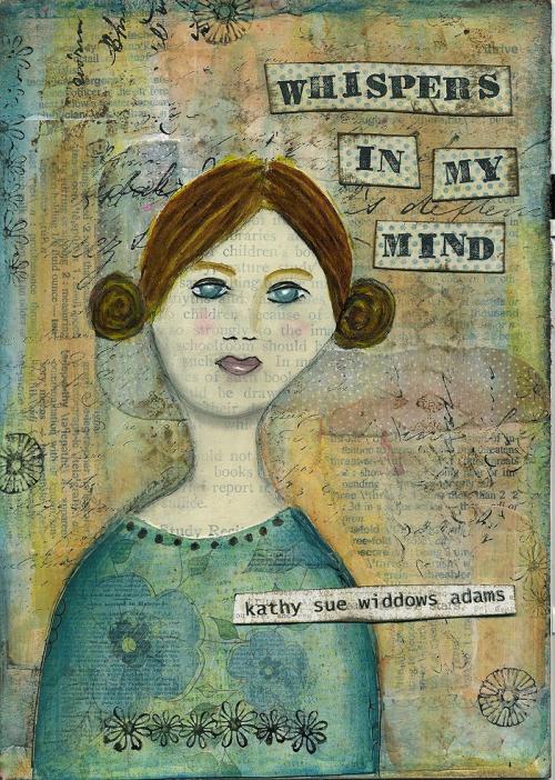 Cover of the book Whispers in My Mind by Kathy Sue Widdows Adams, Kathy Sue Widdows Adams