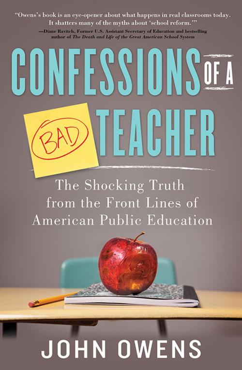Cover of the book Confessions of a Bad Teacher by John Owens, Sourcebooks