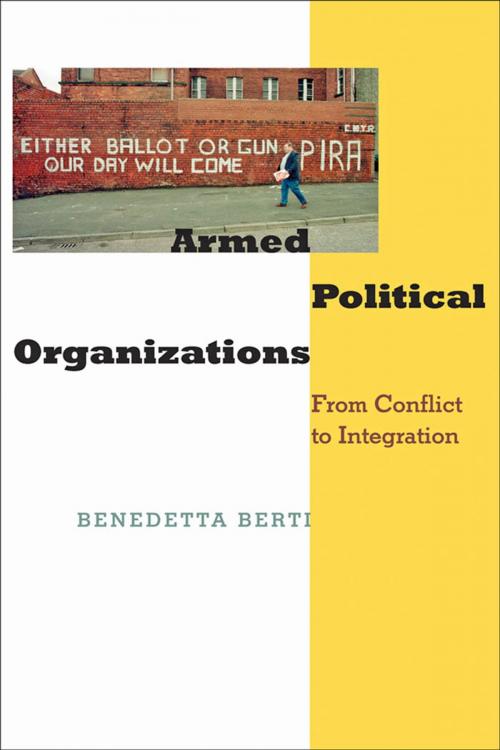 Cover of the book Armed Political Organizations by Benedetta Berti, Johns Hopkins University Press
