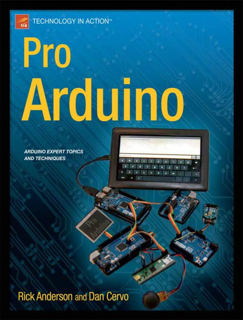 Cover of the book Pro Arduino by Rick Anderson, Dan Cervo, Apress