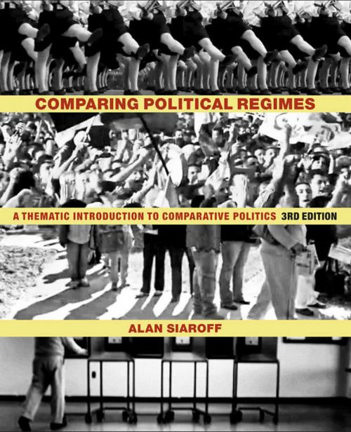 Cover of the book Comparing Political Regimes by Alan Siaroff, University of Toronto Press, Higher Education Division