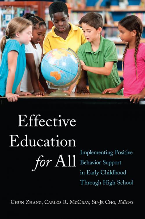 Cover of the book Effective Education for All by , Peter Lang
