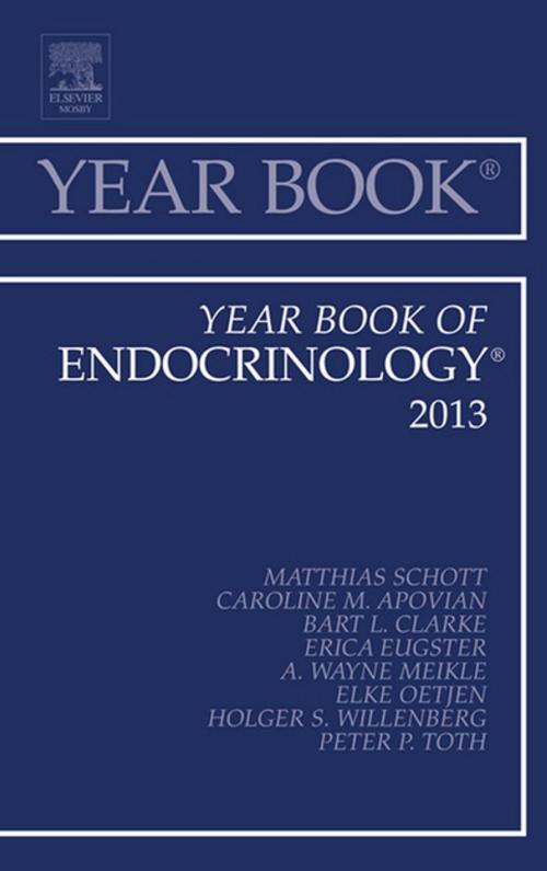 Cover of the book Year Book of Endocrinology 2013, E-Book by Matthias Schott, MD, PhD, Elsevier Health Sciences