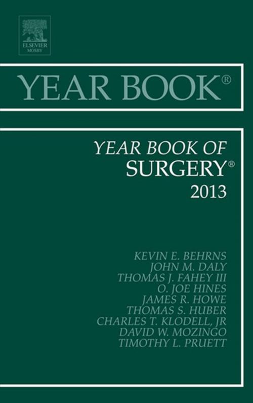 Cover of the book Year Book of Surgery 2013, E-Book by Kevin E. Behrns, MD, Elsevier Health Sciences
