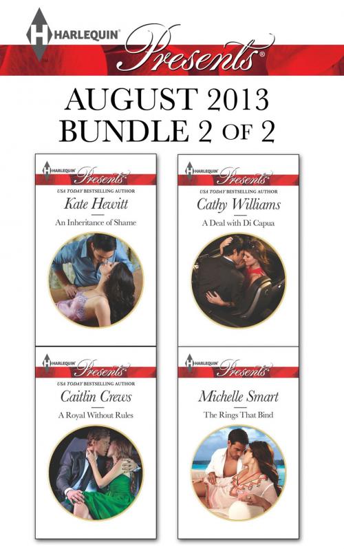 Cover of the book Harlequin Presents August 2013 - Bundle 2 of 2 by Kate Hewitt, Caitlin Crews, Cathy Williams, Michelle Smart, Harlequin