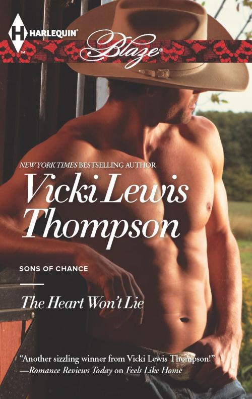 Cover of the book The Heart Won't Lie by Vicki Lewis Thompson, Harlequin