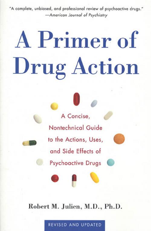 Cover of the book A Primer of Drug Action by Robert M. Julien, Ph.D., Henry Holt and Co.