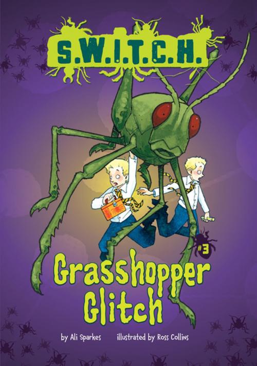 Cover of the book Grasshopper Glitch by Ali Sparkes, Lerner Publishing Group