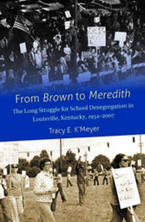 Cover of the book From Brown to Meredith by Tracy E. K'Meyer, The University of North Carolina Press