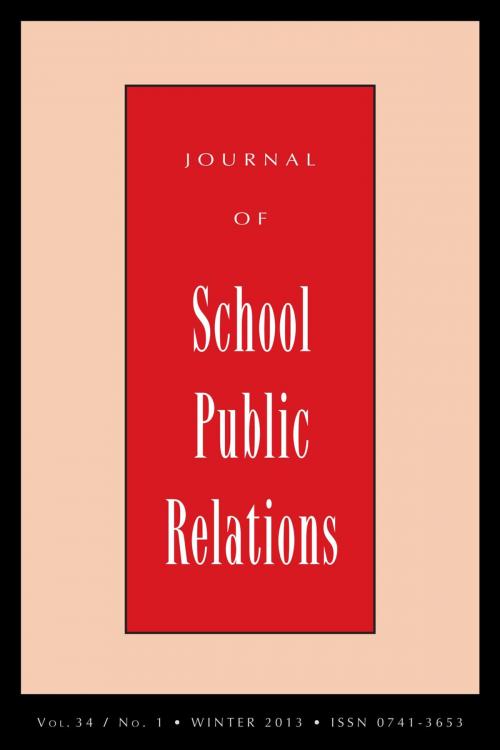 Cover of the book JSPR Vol 34-N1 by Journal of School Public Relations, Rowman & Littlefield Publishers