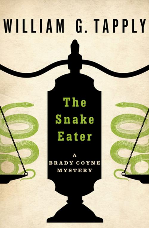 Cover of the book The Snake Eater by William G. Tapply, MysteriousPress.com/Open Road