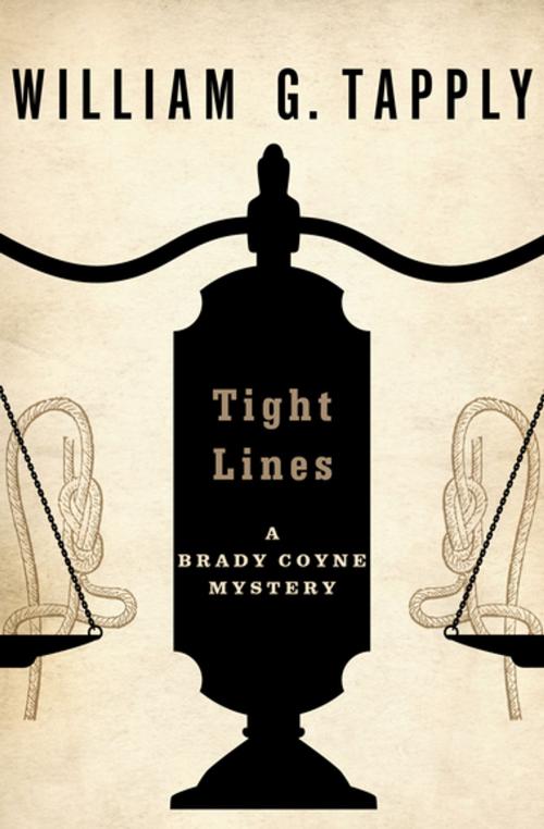 Cover of the book Tight Lines by William G. Tapply, MysteriousPress.com/Open Road