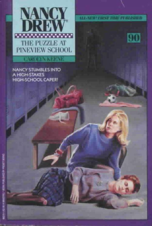 Cover of the book The Puzzle at Pineview School by Carolyn Keene, Aladdin