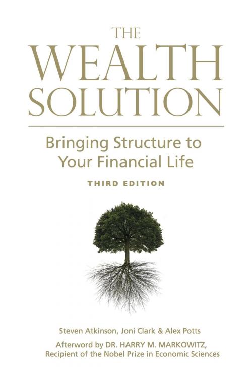 Cover of the book The Wealth Solution by Steven Atkinson, Joni Clark, Alex Potts, BookBaby