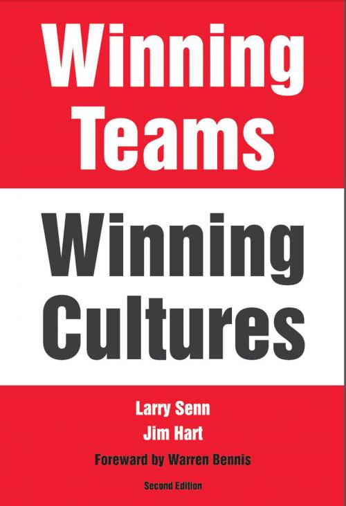 Cover of the book Winning Teams, Winning Cultures by Larry Senn, Jim Hart, BookBaby
