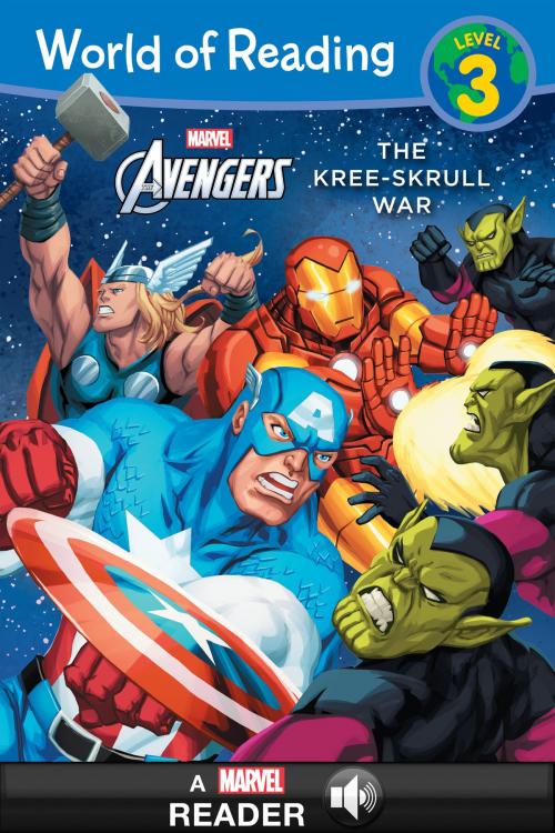 Cover of the book World of Reading The Avengers: The Kree-Skrull War by Marvel Press, Disney Book Group