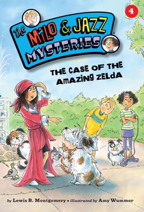 Cover of the book The Case of the Amazing Zelda (Book 4) by Lewis B. Montgomery, Kane Press