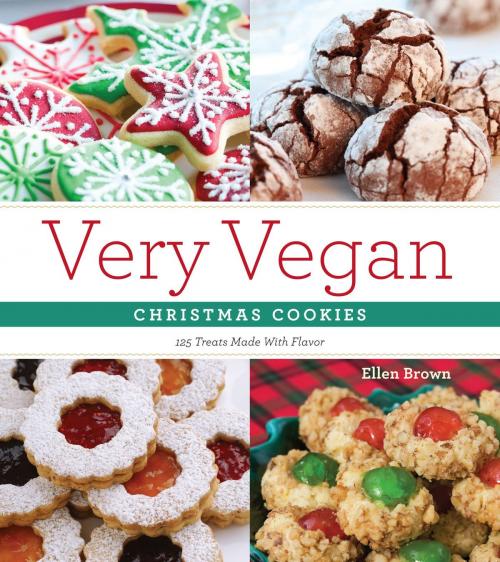 Cover of the book Very Vegan Christmas Cookies by Ellen Brown, Cider Mill Press