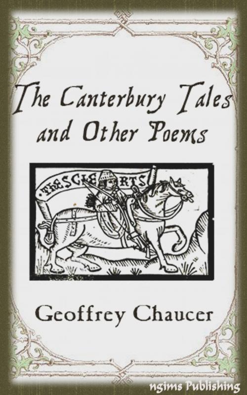 Cover of the book The Canterbury Tales (Illustrated + Audiobook Download Link + Active TOC) by Geoffrey Chaucer, ngims Publishing
