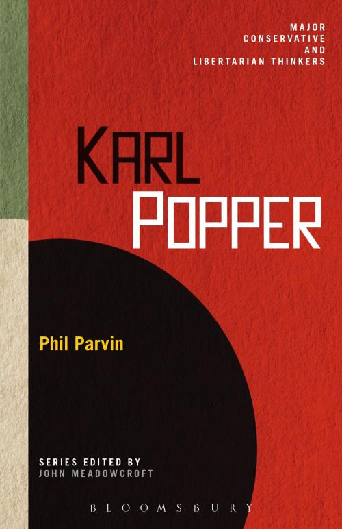 Cover of the book Karl Popper by Dr. Phil Parvin, Bloomsbury Publishing
