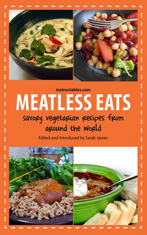 Cover of the book Meatless Eats by Instructables.com, Skyhorse