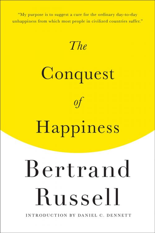 Cover of the book The Conquest of Happiness by Bertrand Russell, Liveright