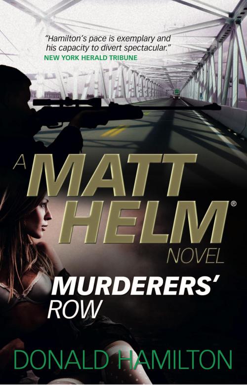 Cover of the book Matt Helm - Murderers' Row by Donald Hamilton, Titan