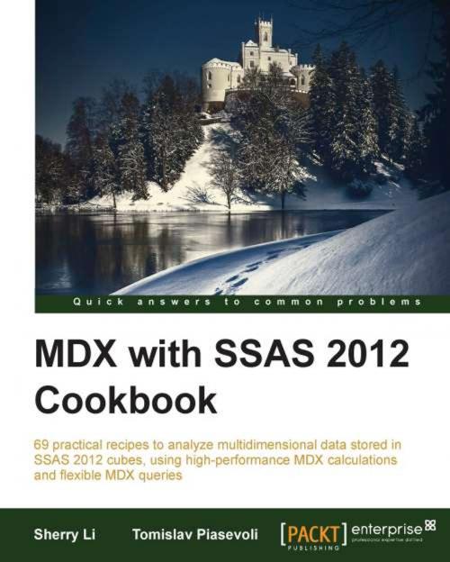 Cover of the book MDX with SSAS 2012 Cookbook by Sherry Li, Tomislav Piasevoli, Packt Publishing