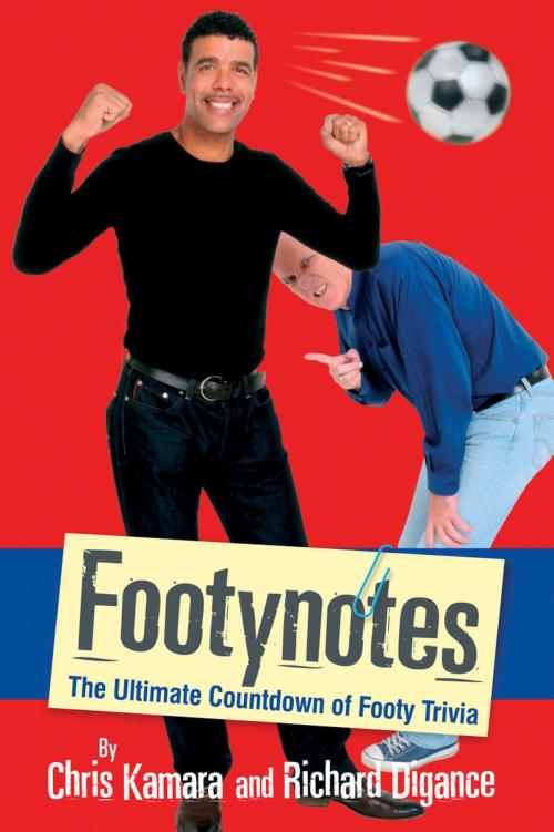 Cover of the book Footynotes by Chris Kamara, G2 Rights Ltd