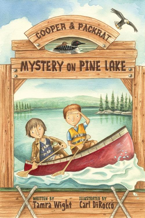 Cover of the book Mystery on Pine Lake by Tamra Wight, Islandport Press