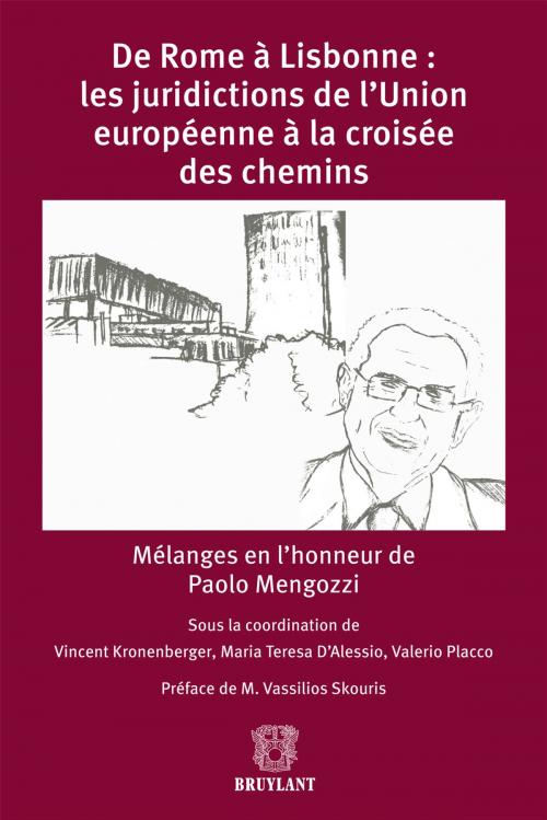 Cover of the book De Rome à Lisbonne: les juridictions de l'Union européenne à la croisée des chemins by Vassilios Skouris, Bruylant