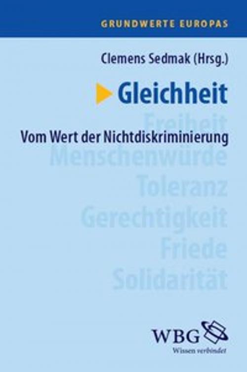Cover of the book Gleichheit by , wbg Academic