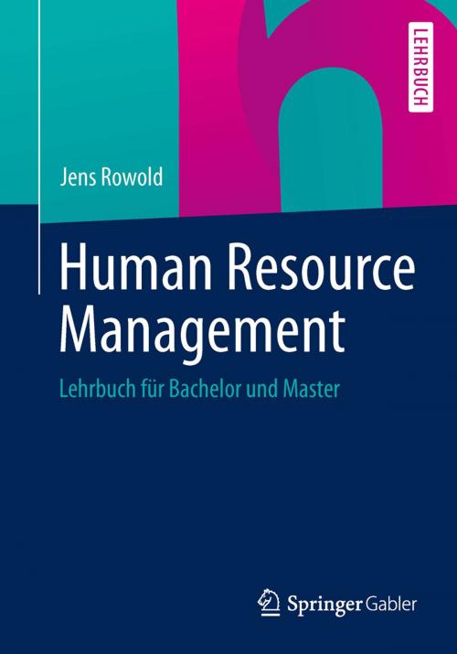 Cover of the book Human Resource Management by Jens Rowold, Springer Berlin Heidelberg