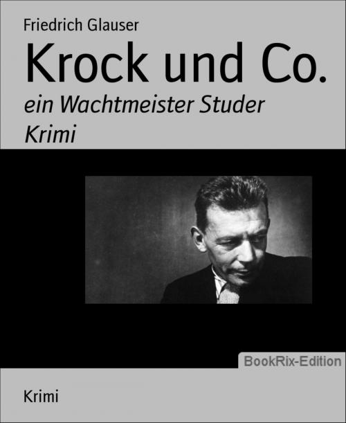 Cover of the book Krock und Co. by Friedrich Glauser, BookRix