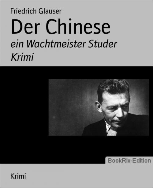 Cover of the book Der Chinese by Friedrich Glauser, BookRix