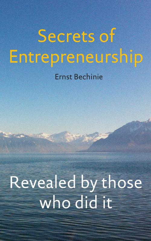 Cover of the book Secrets of Entrepreneurship by Ernst Bechinie, Books on Demand