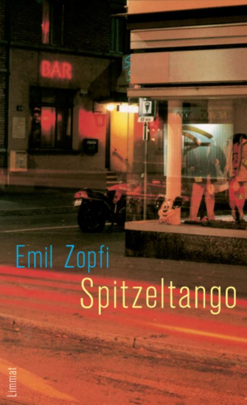 Cover of the book Spitzeltango by Emil Zopfi, Limmat Verlag