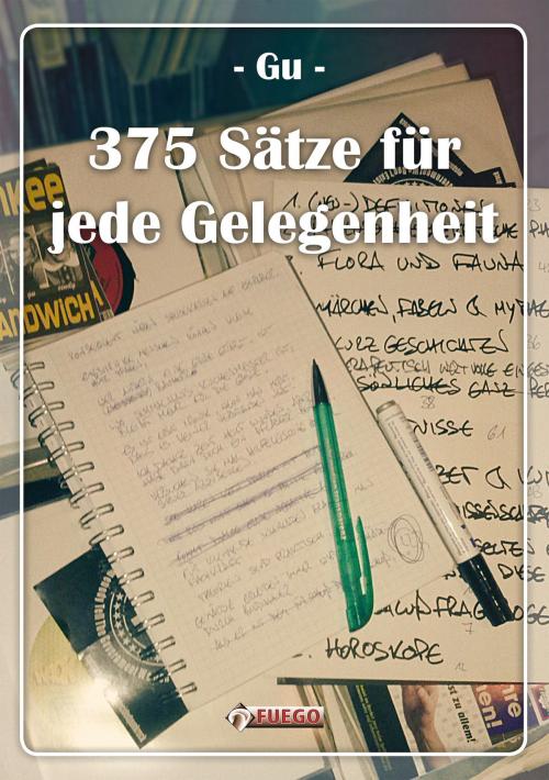Cover of the book 375 Sätze für jede Gelegenheit by Gu, FUEGO