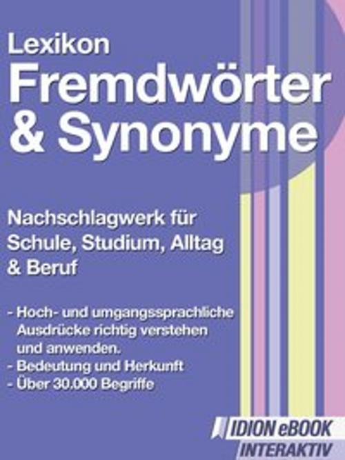 Cover of the book Lexikon Fremdwörter Synonyme by Red. Serges Verlag, Serges Medien