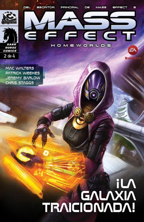 Cover of the book Mass Effect: Homeworlds V2 by Mac Walters, Caligrama Editores