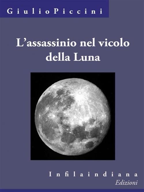 Cover of the book L'assassinio nel vicolo della Luna by Giulio Piccini alias Jarro, Infilaindiana Edizioni