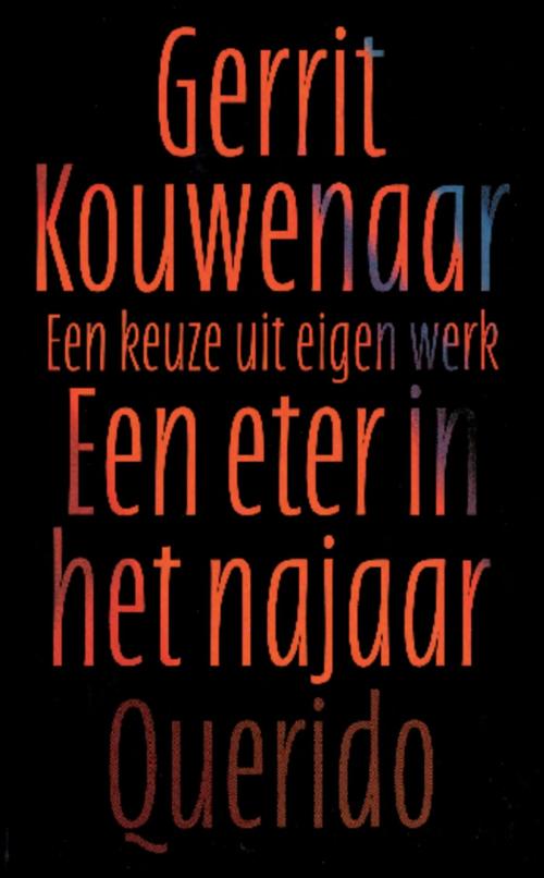 Cover of the book Een eter in het najaar by Gerrit Kouwenaar, Singel Uitgeverijen