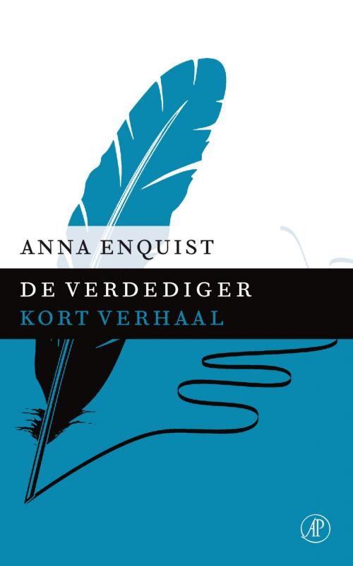 Cover of the book De verdediger by Anna Enquist, Singel Uitgeverijen