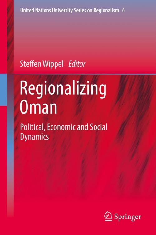 Cover of the book Regionalizing Oman by , Springer Netherlands