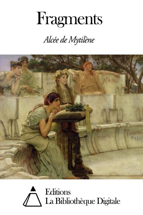Cover of the book Fragments by Alcée de Mytilène, Editions la Bibliothèque Digitale