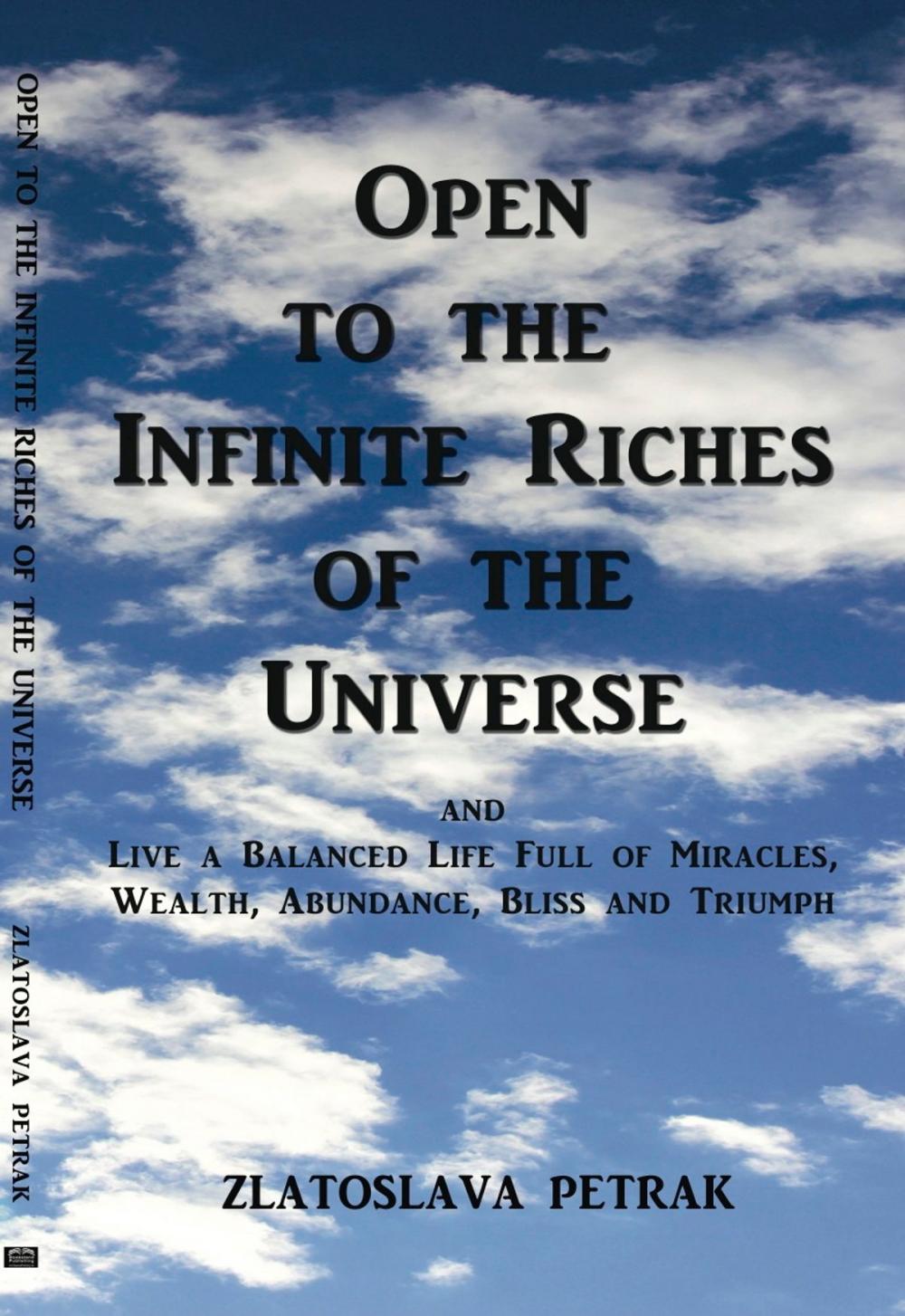 Big bigCover of Open to the Infinite Riches of the Universe