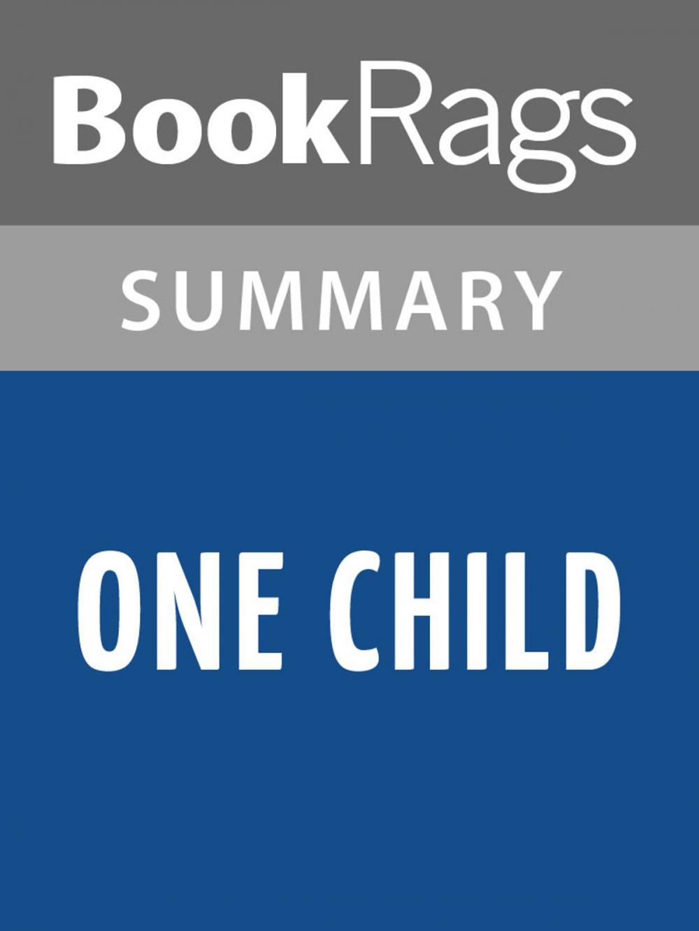 Big bigCover of One Child by Torey Hayden | Summary & Study Guide
