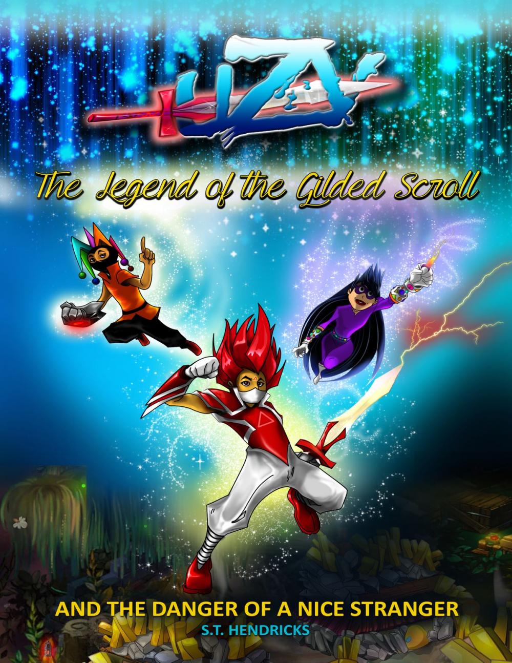 Big bigCover of UZV - The Legend Of The Gilded Scroll