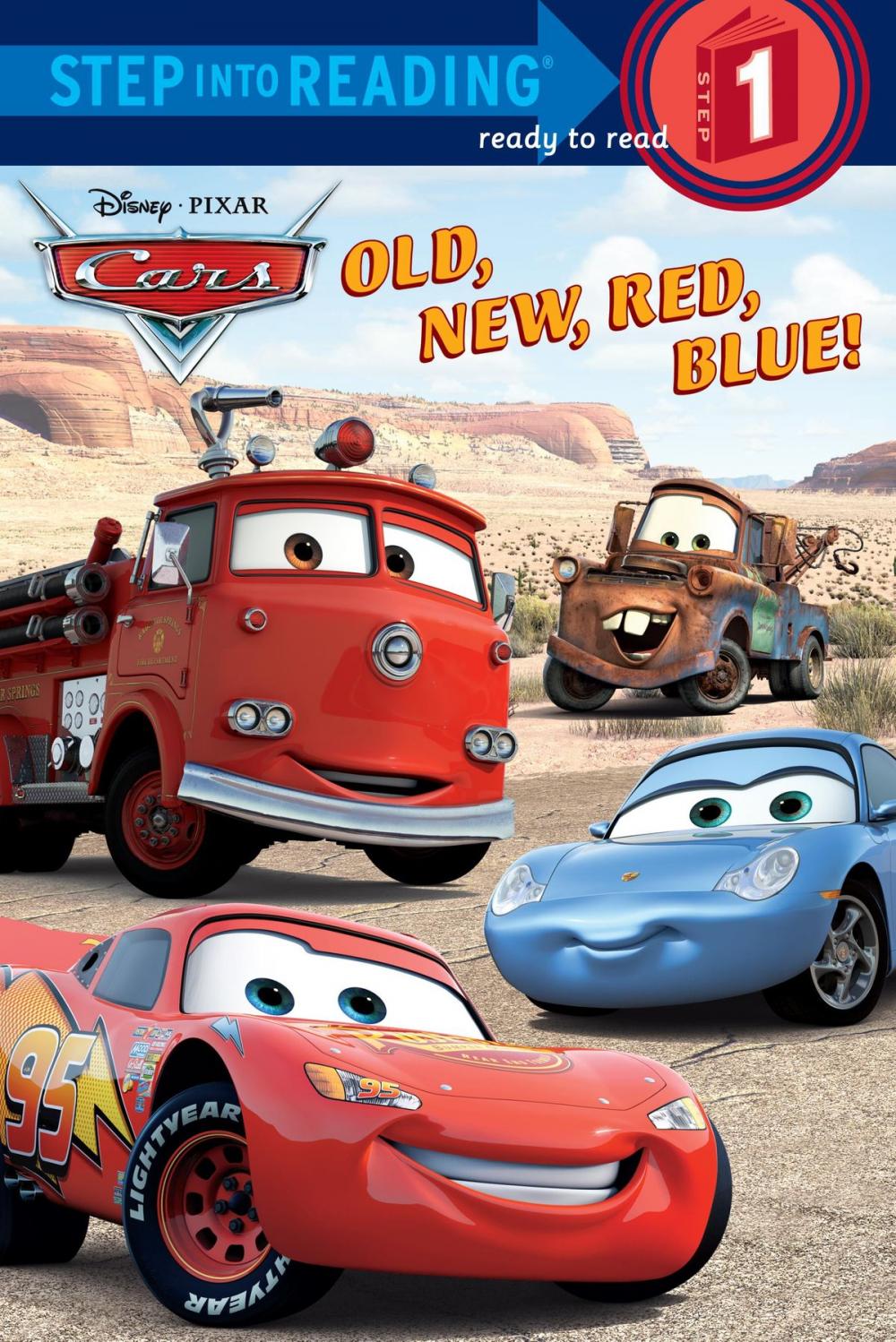 Big bigCover of Old, New, Red, Blue! (Disney/Pixar Cars)